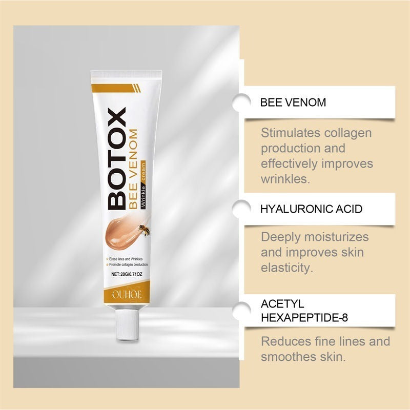 Botox Bee Venom Whitening & Moisturizing Cream – Anti-Aging, Brightening & Skin Firming Facial Care (100g)