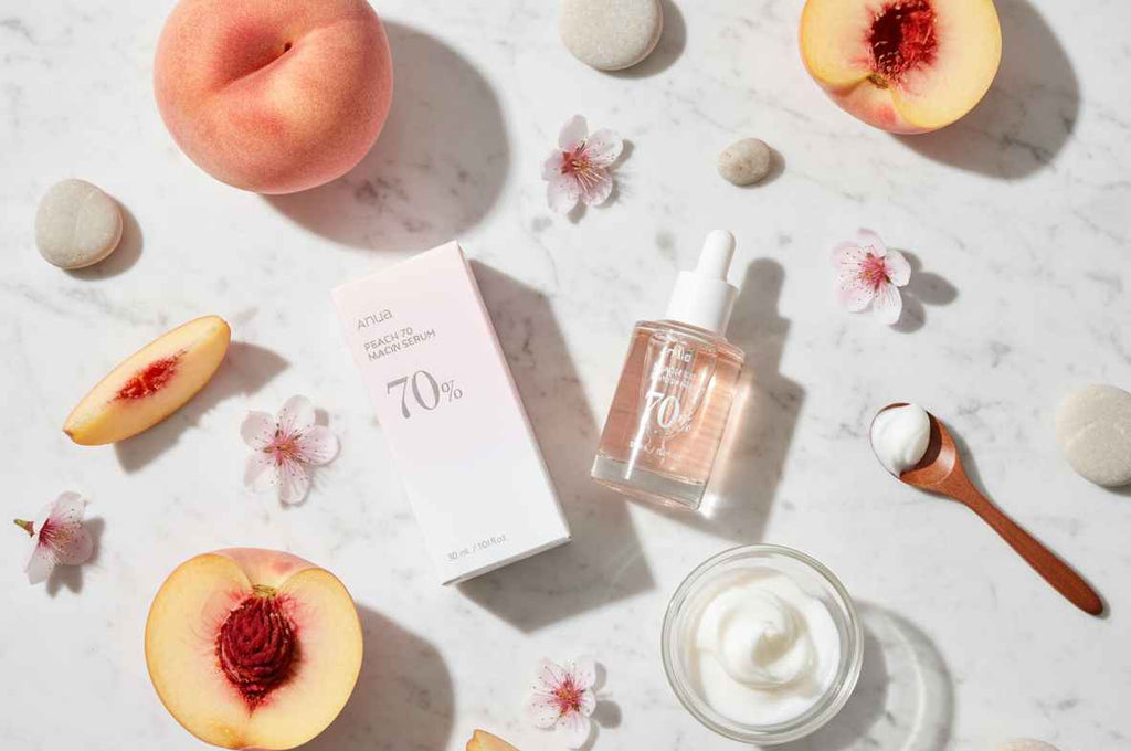 Anua Peach 70 Niacin Serum – Brightening, Hydrating Glass-Skin Serum with 70% Peach Extract & 5% Niacinamide