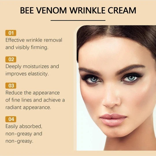 Botox Bee Venom Whitening & Moisturizing Cream – Anti-Aging, Brightening & Skin Firming Facial Care (100g)