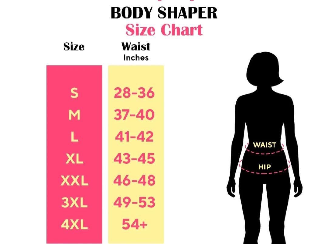 Lower Half Body Shaper Seamless High Waist Slimming Tummy Control Shapewear For Women (XXL Black)