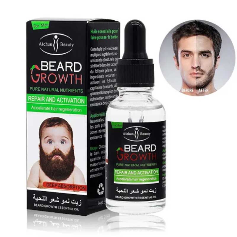 Beard and Mustache Hair Growth Oil Best Hair oil for Men 30 ML