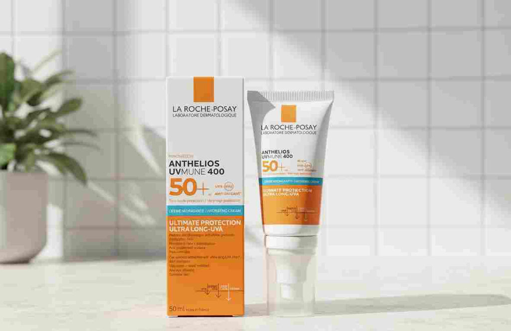 La Roche-Posay Anthelios UVMune 400 Hydrating Cream SPF50+ – Ultra-High UV Protection with Mexoryl 400 for Sensitive, Dry Skin