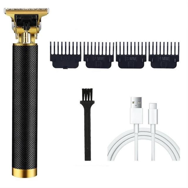 Black Color Rechargeable T9 Trimmer & Electric Hair Clipper, Beard Trimmer