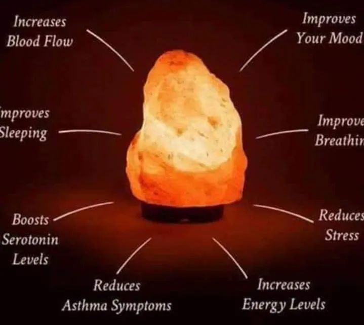 Salt Lamp USB Himalayan for Home Decor Natural Pink Rock Salt Lamp Night Light with Salt Lamp Bulb for Asthma and Allergy Relief Air Purifying Crystal Lamp to Clean Room Atmosphere and Improve Air Quality
